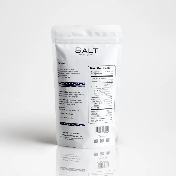 Puregonic Premium Natural Salt – 800g of Pure, Unrefined Salt view 2